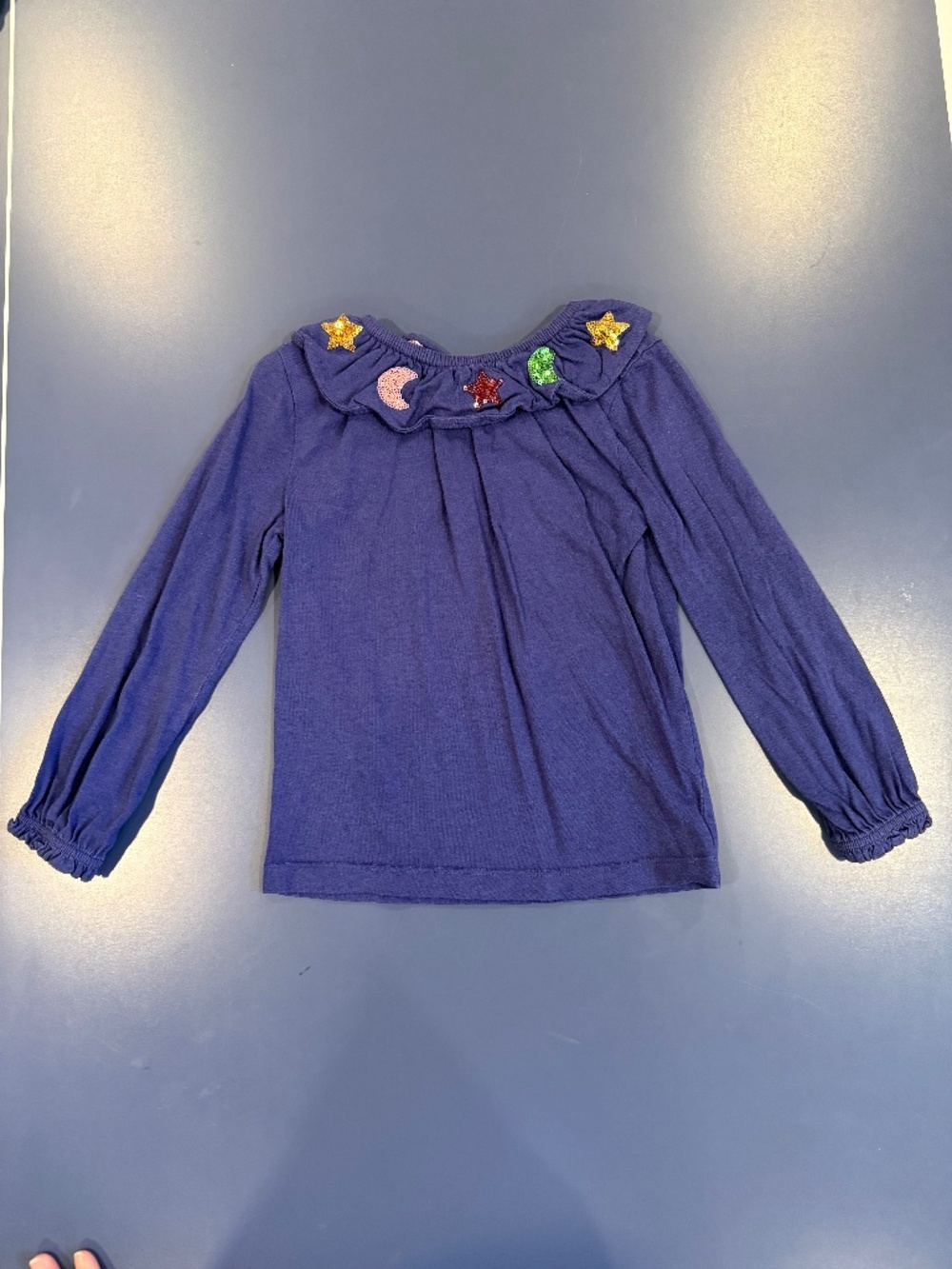 Size 5-6 Mini Boden Navy Top